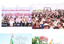 धामी का तंज—“‘लड़की हूं, लड़ सकती हूं’ सिर्फ नारा, असल लड़ाई में कांग्रेस पीछे हट गई”