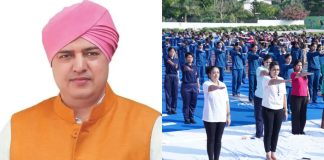 श्री गुरु राम राय विश्वविद्यालय के प्रेसीडेंट श्रीमहंत देवेन्द्र दास जी महाराज ने योग को जन-जन तक पहुंचाने में पूर्ण सहयोग का दिया आश्वासन