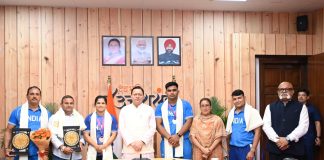 कॉमनवेल्थ गेम्स 2026 के उत्तराखंड के पदक विजेताओं और प्रशिक्षकों को मुख्यमंत्री धामी ने किया सम्मानित