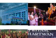 एसजीआरआरयू नवरंग डांडियां 4.0 में गरबा-डांडिया की थिरकन और पहाड़ी मंडाण की मधुर धुनों ने बांधा समां